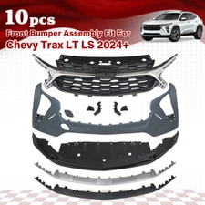 Front Bumper Cover Grille Assembly For 2024-2025 Chevy Trax LS LT Kit Complete