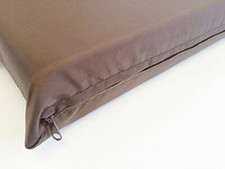 2X Pack Deluxe Brown Taffeta Fabric 100 Washable Waterproof Resistant Dog Bed