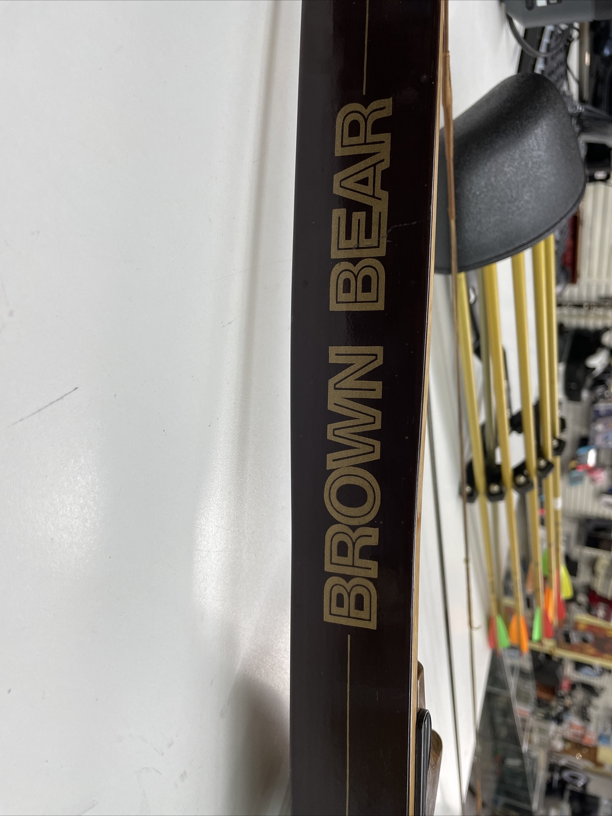 Vintage Bear Archery AMO COMPOUND 37” Bow & String + 8 Arrows And