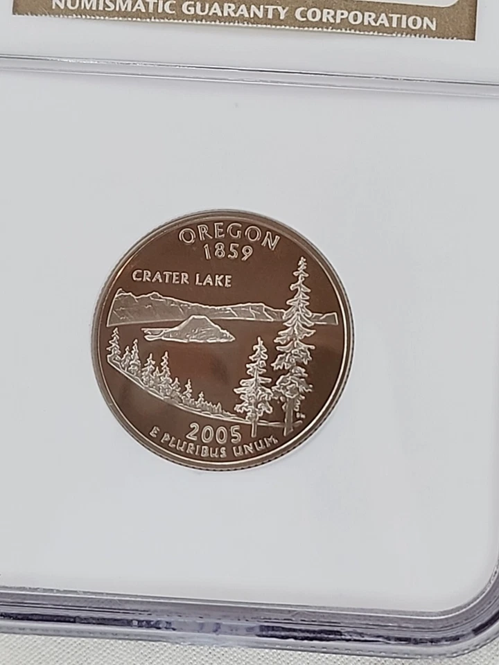 2005 S Oregon State Quarter NGC PF 69 Ultra Cameo US Mint - Image 4 of 4