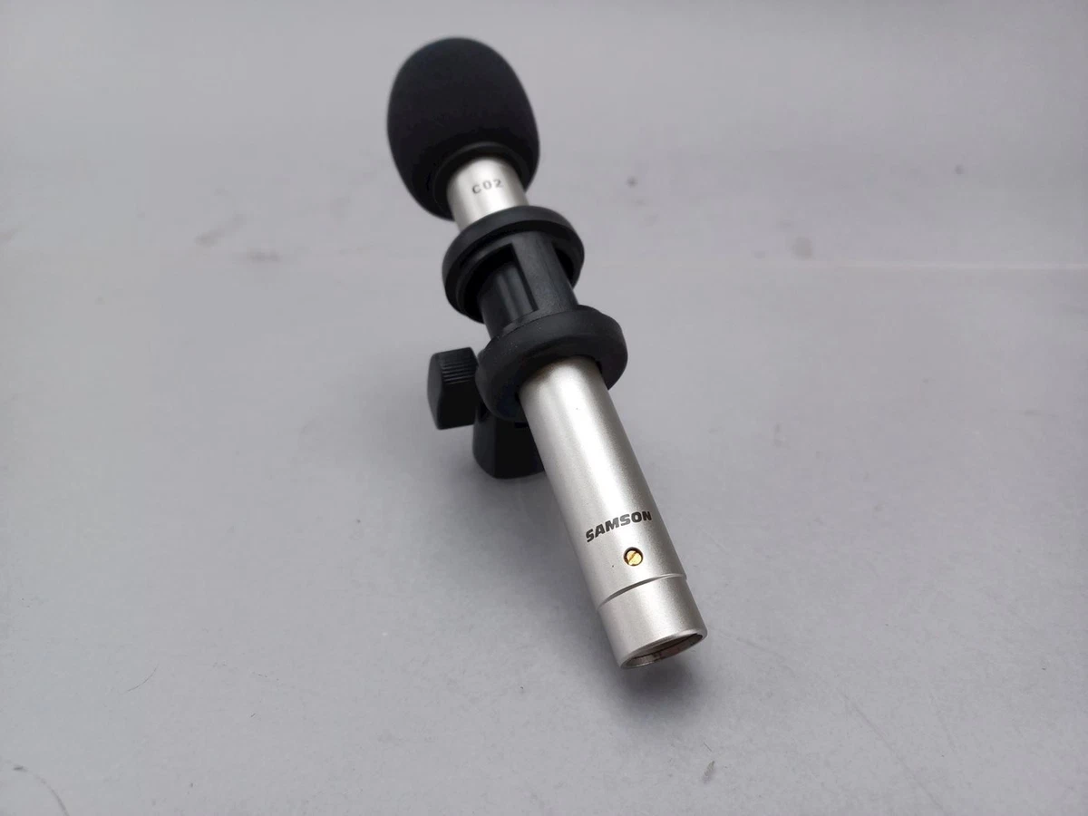Samson C02 CO2 Condenser Mic Overhead Drum Microphone - Tested | eBay