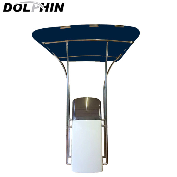 Dolphin 1" Stainless Basic Boat T Top Fully Adjustable Bimini T Top