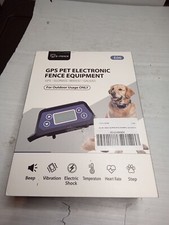 E-FENCE GPS Wireless Dog Collar Fence System, Electric Dog Collar Fence,Adjustab