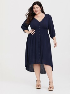 plus size midi shirt dress