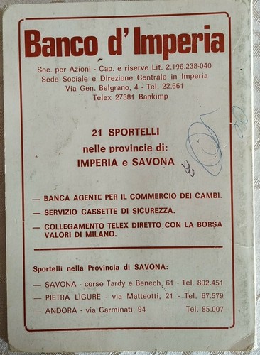 Stradario di Savona 1972 - Foto 2 di 2