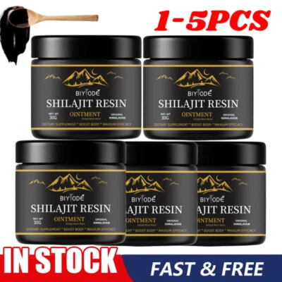 MARKENLOS Pure 100% Himalayan Shilajit,Soft Resin, Organic,Extremely Potent,Fulvic Acidne