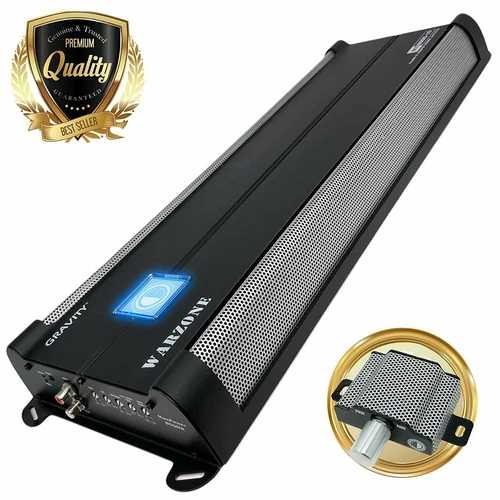 Gravity 8000 Watts Class D 1 Ohm Stable car audio Sub bass Competition Amplifier