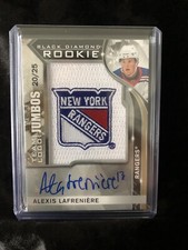 ALEXIS LAFRENIERE- 2021 BLACK DIAMOND ROOKIE AUTOGRAPH