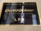 Buttkicker Home Cinema Sign