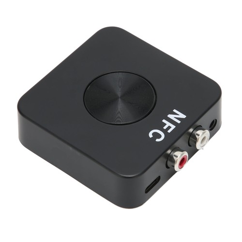 NFC BT 5.0 Wireless Audio Adapter AUX Receiving Transmitting Combo Hands Fre NEW - Afbeelding 11 van 12