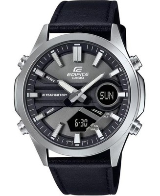 CASIO Men Digital Quartz Casual Watch Classic Dress Black Dial Waterproof Round