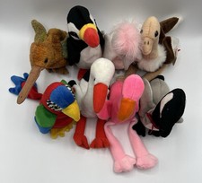 TY Beanie Babies Lot of 8 Birds Retired