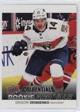 2021-22 Upper Deck Credentials Rookie Arrivals Grigori Denisenko #RA-18 19le