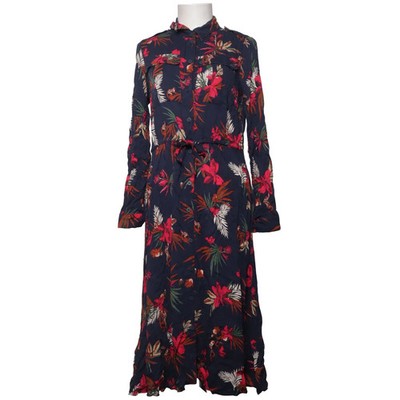 Promod, Blusenkleid, Größe: 36, Blau/Mehrfarbig, Viskose, Blumen, Damen #lDm