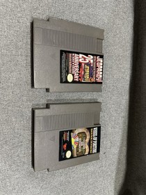 2 Game Lot - UNTESTED. Wheel Of Fortune,Jeopardy 25th Anniversary(Nintendo NES) 