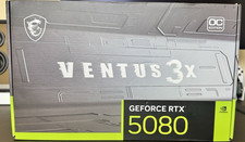 MSI NVIDIA GeForce RTX 5080 VENTUS 3X OC 16GB GDDR7 G-SYNC GPU