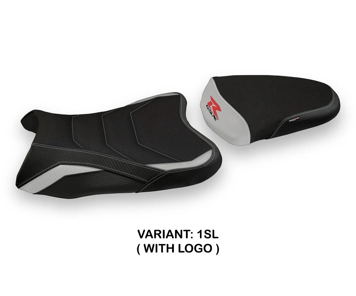 Seat saddle cover Thasos Ultragrip Silver TPZ SUZUKI GSX R 750 2006 2007 zx