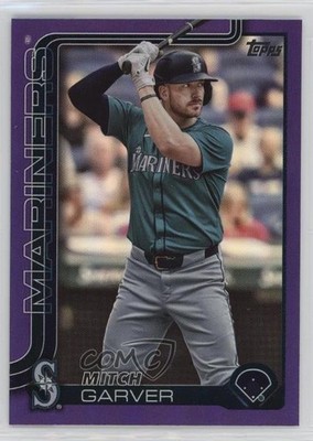 2025 Topps Series 1 Purple Rainbow 79/250 Mitch Garver #338 0h4v