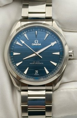 Omega Aqua Terra Seamaster Mens Automatic Blue Dial 41mm 220.10.41.21.03.001