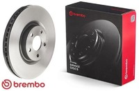 2X Bremsscheibe Brembo 09.N284.21 2 Bremsscheiben Vorderachse Vorne
