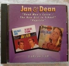 Jan & Dean 2 LP on 1 CD: Dead Man's Curve - New Girl In School/ Popsicle NM