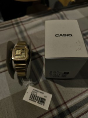 CASIO Edgy Collection - A130WEG-9AEF - Herren - Armbanduhr
