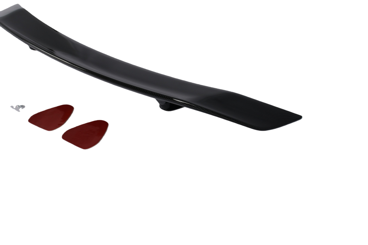 Carbon Fiber Rear Trunk Spoiler Lip Roof Tail Wing 55'' For Maserati GranTurismo