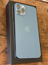 Apple iPhone 12 Pro - 256GB - Pazifikblau (Ohne Simlock) mit OVP + Zubehör