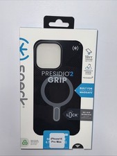 Speck Presidio2 Grip MagSafe with ClickLock Case for Apple iPhone 15 Pro Max...
