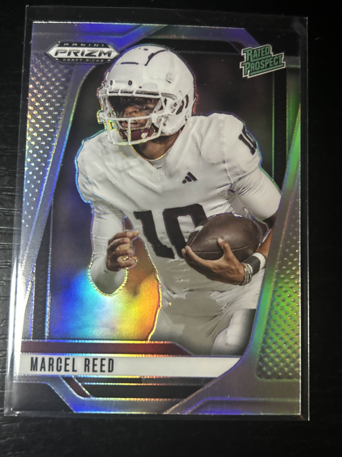 Marcel Reed 2025 Prizm Draft Picks #167 Silver Prizm SP Rookie RC TAMU