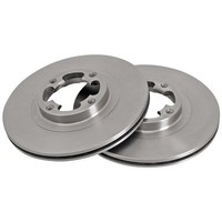 2 Bremsscheiben BelüFtet Ø 240 Mm 18 Mm A.B.S. FüR Subaru Justy