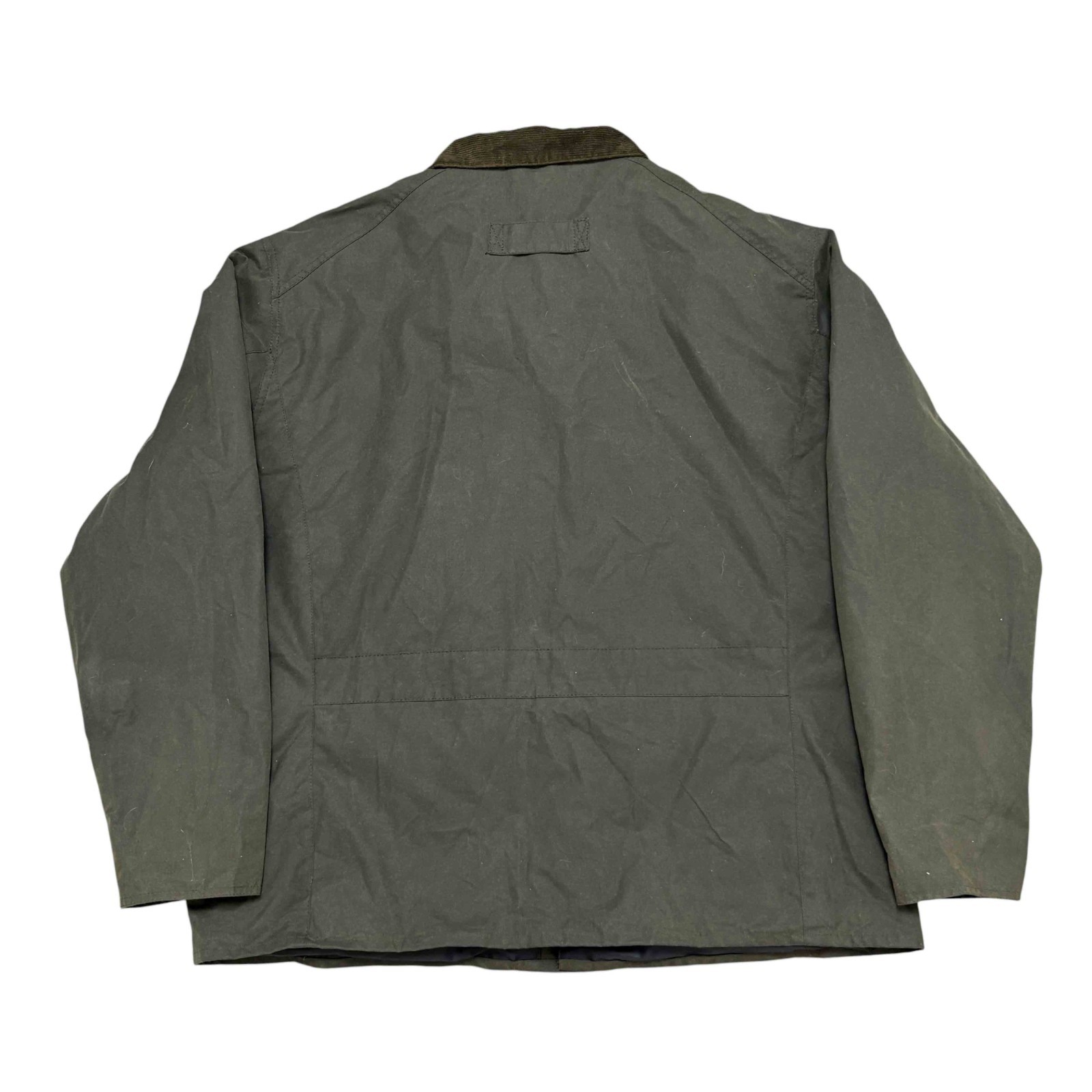 Barbour Waxed Jacket Utility 2XL Made In England Tartan Military Field Jacket image 3