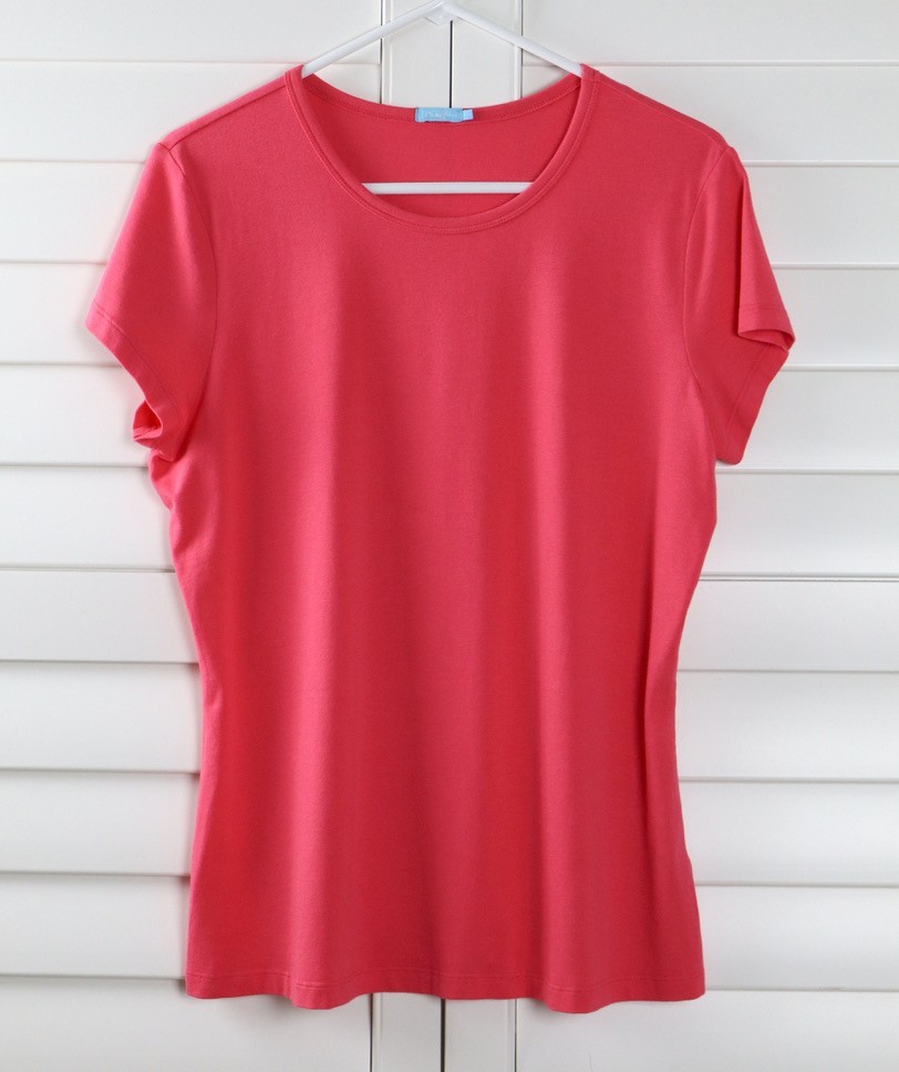 J. MCLAUGHLIN $138 Solid Pink Soft Modal Stretch … - image 5