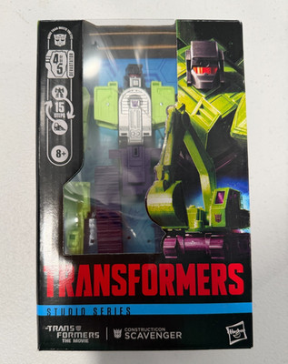 Transformers Studio Series Deluxe Constructicon  Scavenger Action Figure