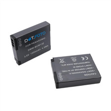 2x DMW-BCM13 Battery for Panasonic Lumix DMC-FT6 TZ40 TZ60 TZ70 TZ71 / DC-FT7