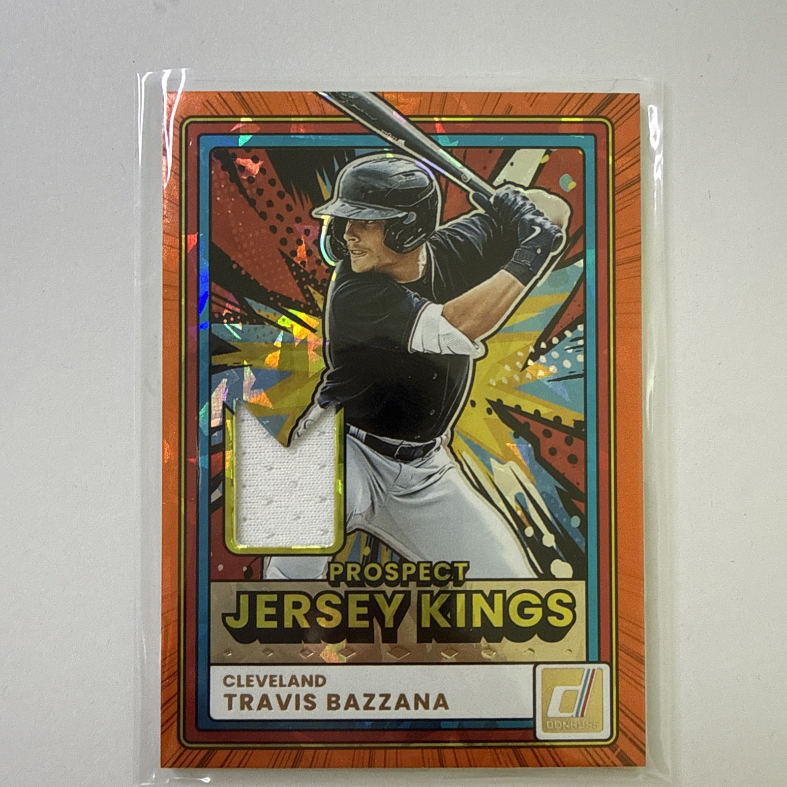 2026 Donruss BB Prospect Jersey Kings Travis Bazzana #PJK-TB - Orange Ice