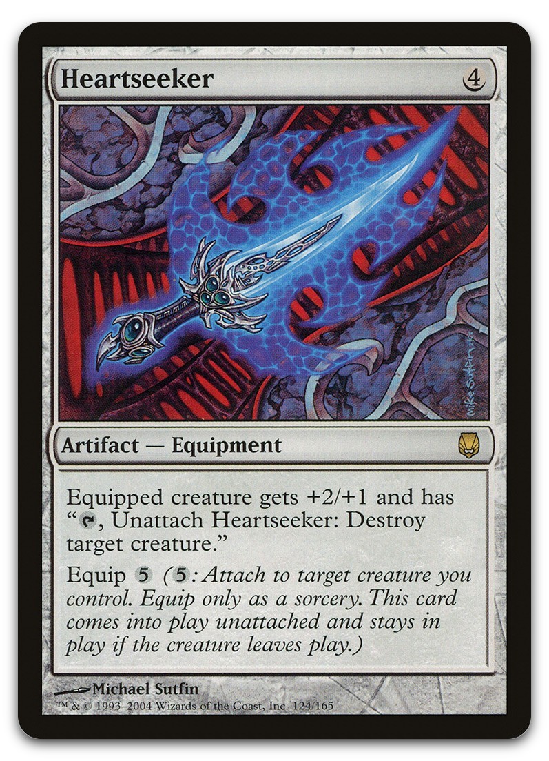 Heartseeker #124 (LP) Darksteel DST Magic MTG