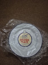  Falcon Enamelware Metal Dinner Plates