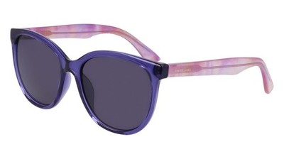 Draper James DJ 7052 Plum Crystal 501 Size 56 Sunglasses