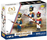 Cobi 20090 - Napoleonic Wars - French Soldiers 3 Figuren Set