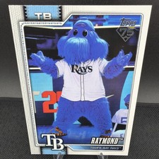 2026 Topps Series 1 Celebration - Mascots Raymond #M-22 Tampa Bay Rays