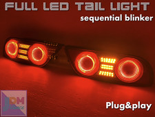 JDM Nissan 180SX Luz Trasera LED Completa Intermitente Secuencial Fabricante de Equipo Original Procesado 240SX v1