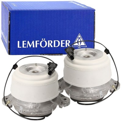 2x LEMFÖRDER Motorlager L+R für MERCEDES-BENZ X218 E W212 2.2D