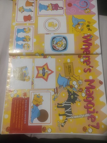 Panini The Simpsons Springfield Collection sticker Album Complete All Stickers - Picture 6 of 23