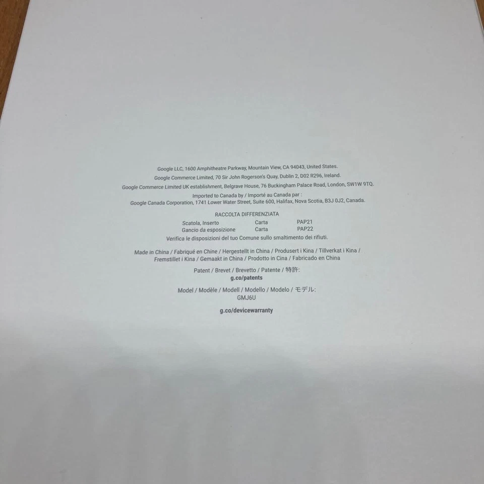 Google Pixel Tablet Case GA04462-WW Hazel Protective Cover Official Model - Image 3 of 3