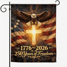 Us 250 Flag 250 Years of Freedom Commemorative Flag, 12 x 18 Inch(Flag7.) Flag-O