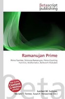 Lambert M. Surhone (U. A.) | Ramanujan Prime | Taschenbuch | Englisch (2026)