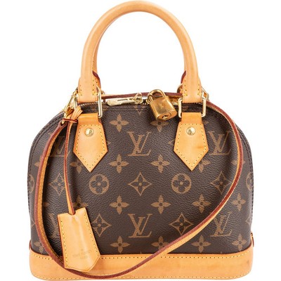 Louis Vuitton Monogram Canvas Alma BB Handbag Tasche