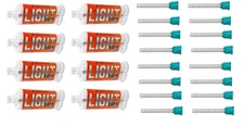 Dental Impression Material VPS Light Body Regular Set (8 Cartridge & 16 Tips PVS
