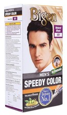 Bigen Mens Speedy Colour 101 Natural Black 80grams No Ammonia